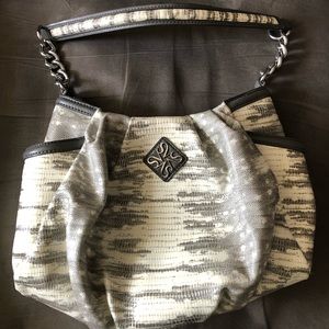 Simply Vera, Vera Wang Purse. Faux Snakeskin Texture.